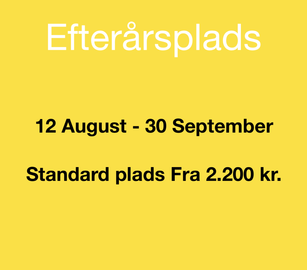 Efterårsplads