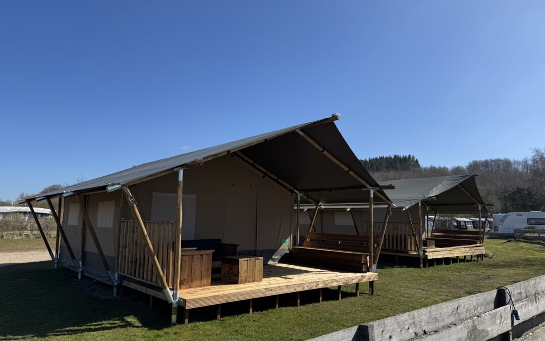 To nye safaritelte indtager pladsen